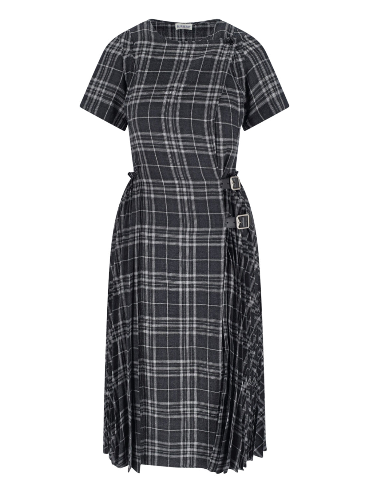 Wool-Blend Dress with Tailored Finish