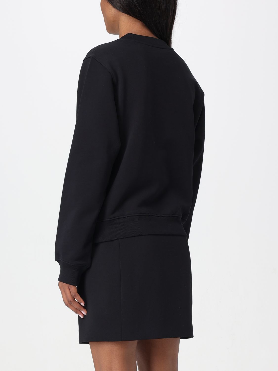 Sweatshirt Woman color Black