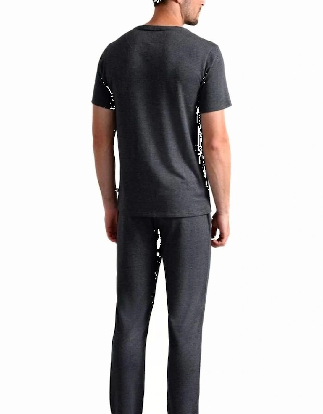Ted Baker Men's Luxe Modal Lounge T-Shirt, Grey Heather - Black/Grey - : 33