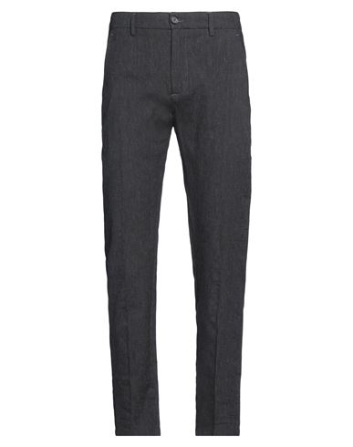Man Pants Charcoal Size 30 Linen, Cotton, Elastane
