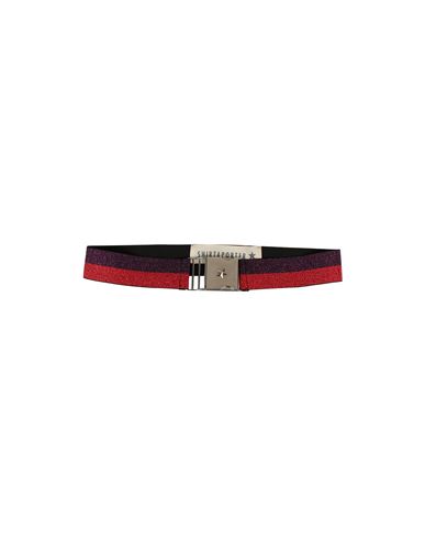 Woman Belt Red Size 2 Polyester
