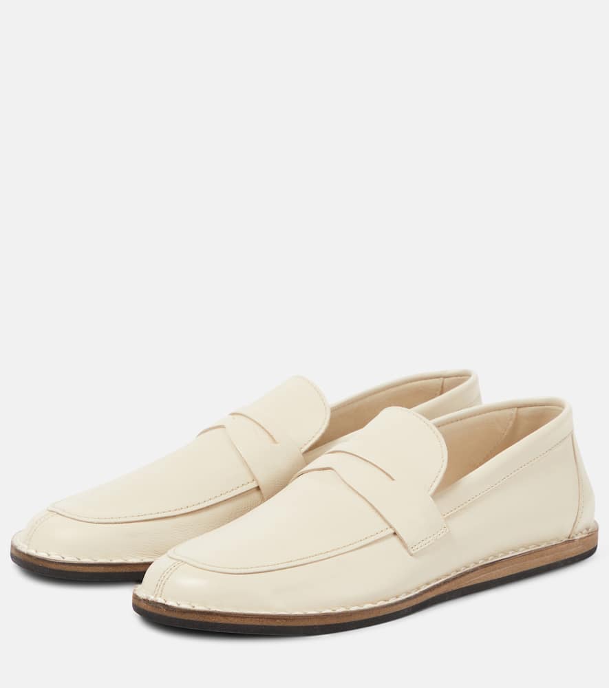 Cary leather penny loafers