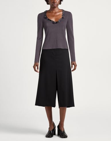 Woman Sweater Dark purple Size 6 Viscose, Polyester
