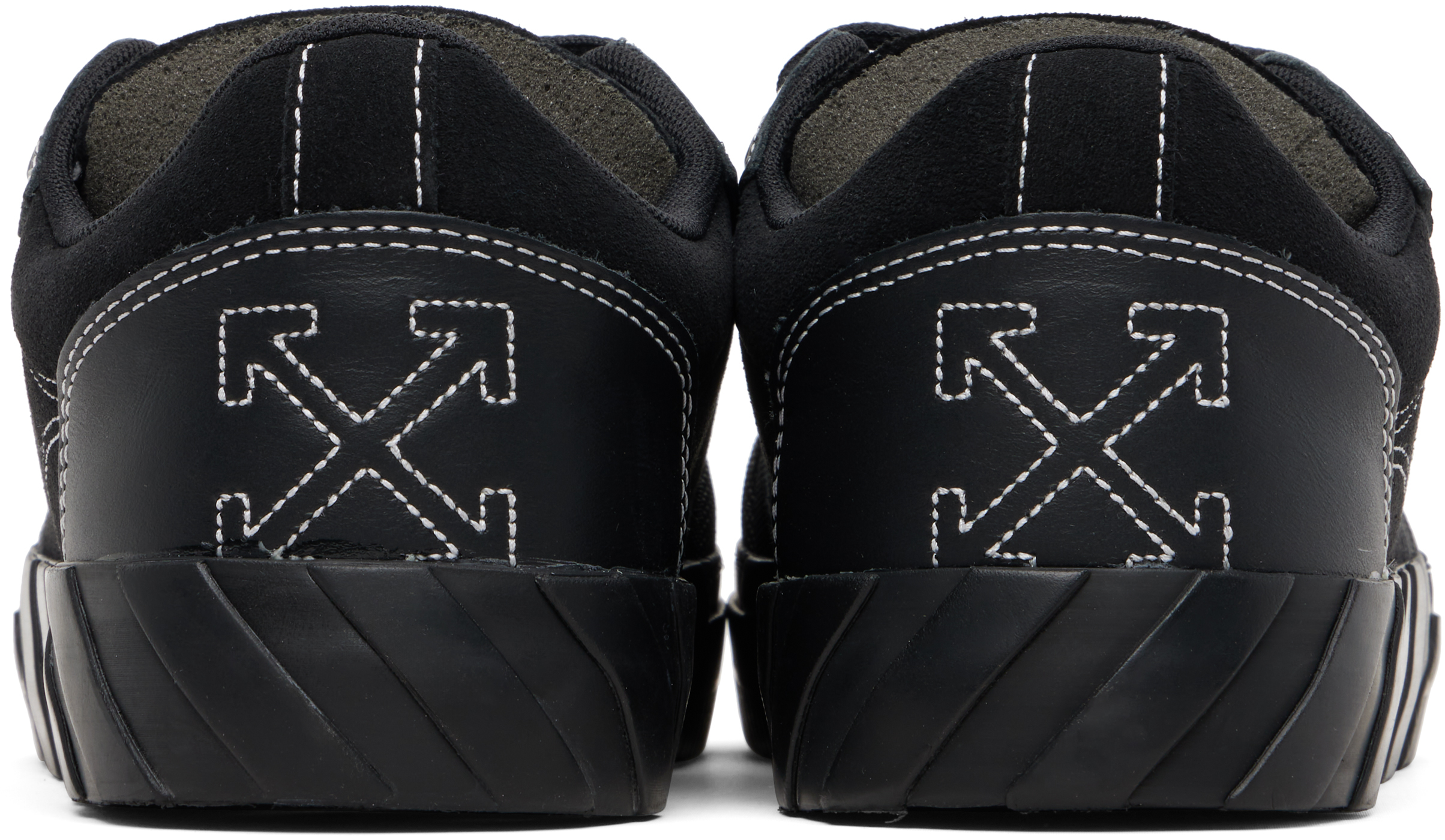 Black Vulcanized 779 Suede Sneakers