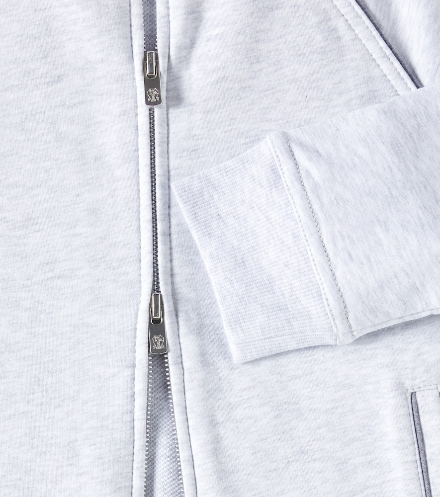 Cotton-blend sweatshirt