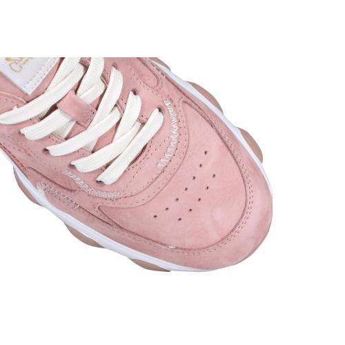 Hyperactive lace-up chunky-sole sneakers - Pink
