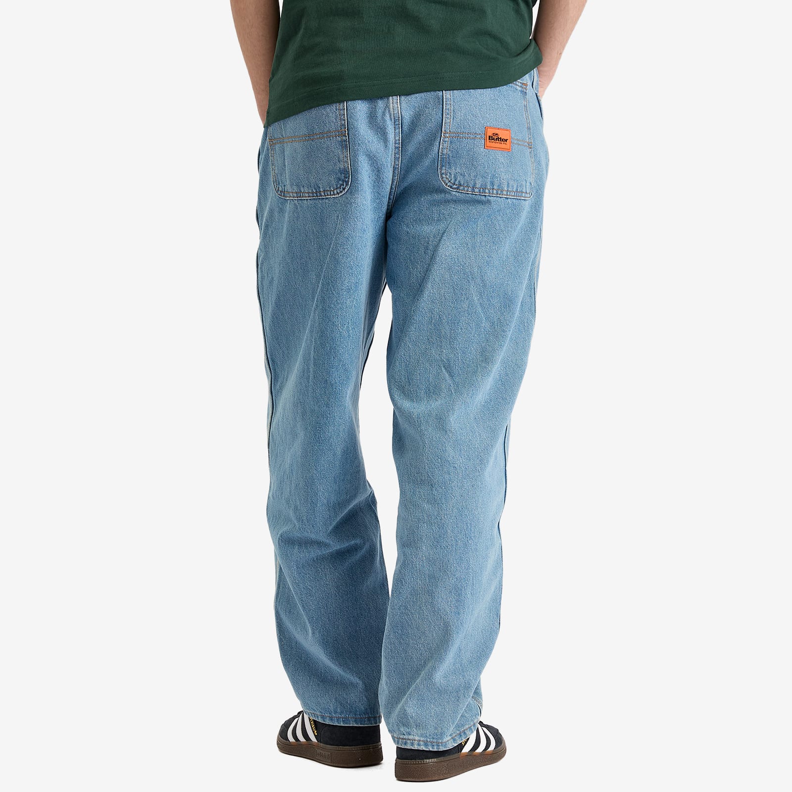 Butter Goods Men's Santosuosso Denim Jeans in Washed Indigo