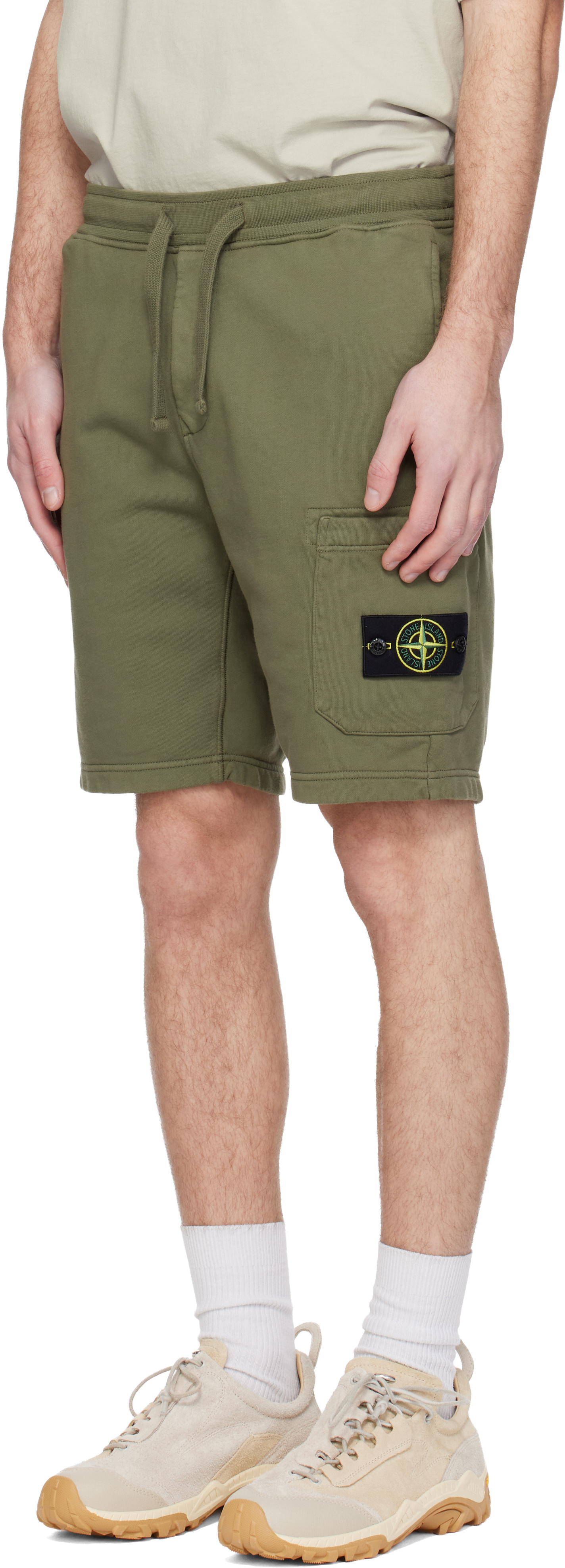 Khaki 6200011 Organic Cotton Fleece Shorts