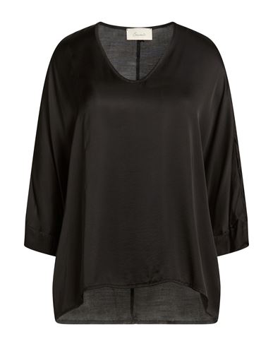 Woman Top Black Size M Viscose