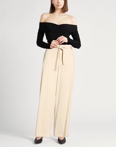 Crème Woman Pants Beige Size 4 Virgin Wool