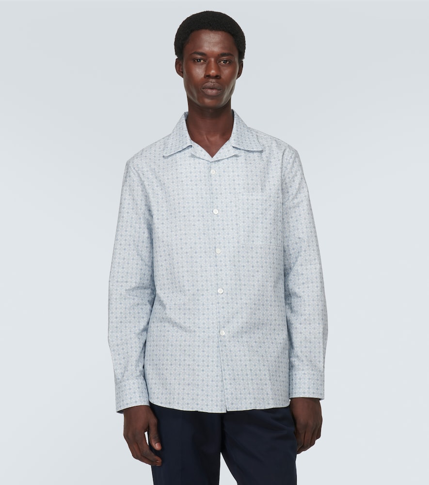 Printed cotton shirt