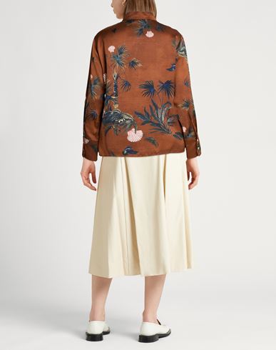 Forte_forte Woman Shirt Light brown Size 1 Viscose, Cupro