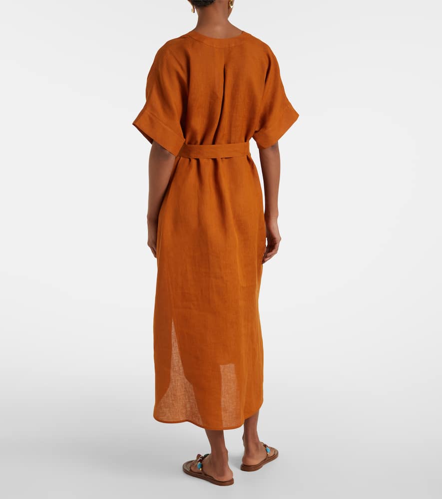Bibi linen kaftan