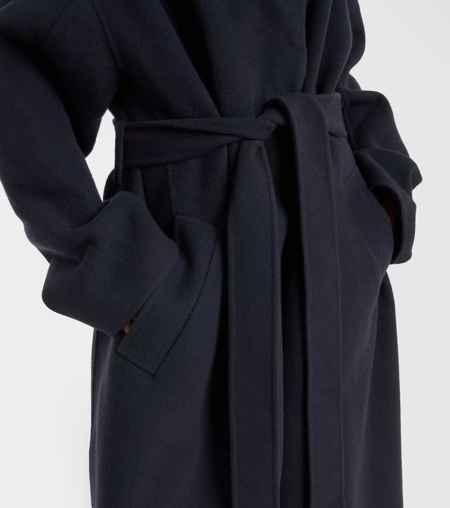 Liza wool and cashmere overcoat