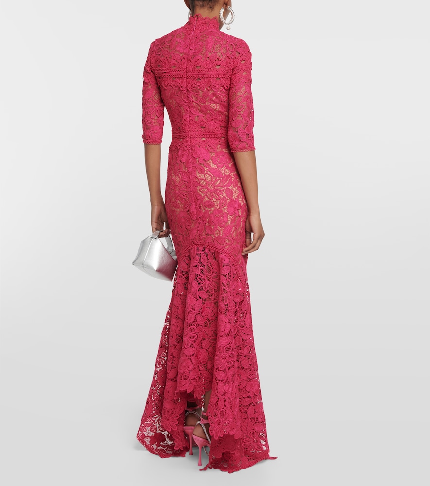 Kalissa guipure lace gown