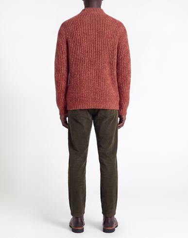 Man Turtleneck Brick Size L Virgin Wool, Polyamide, Polyester, Polyacrylic
