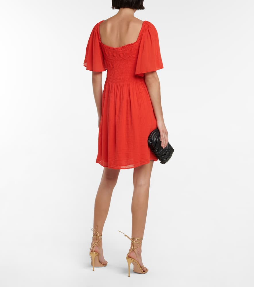 Esme cotton gauze minidress