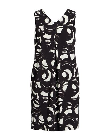 Woman Mini dress Black Size 6 Viscose, Elastane