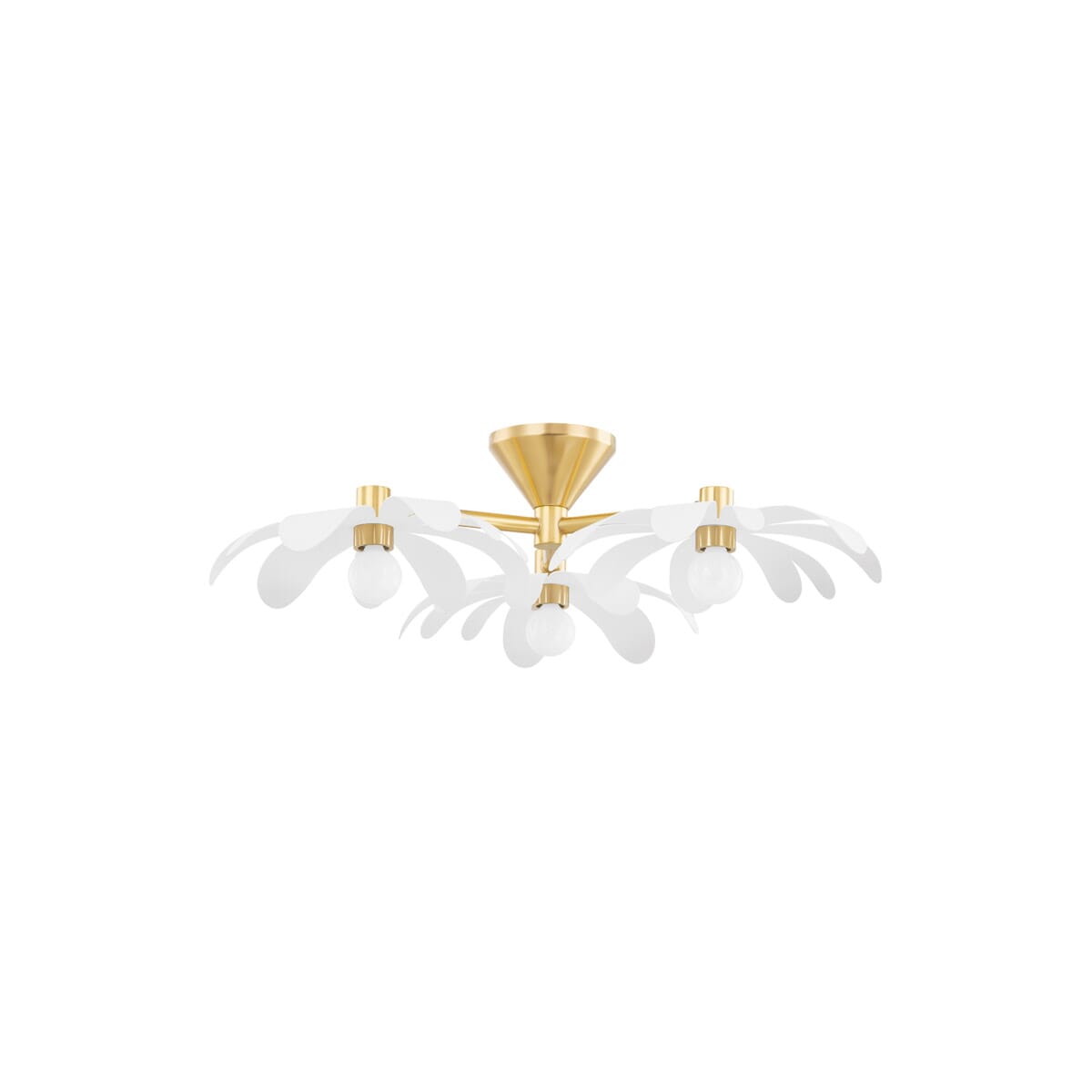 Mitzi Twiggy Ceiling Light in Aged Bra