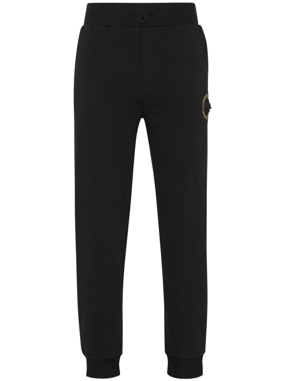 Logo-print track pants - Black