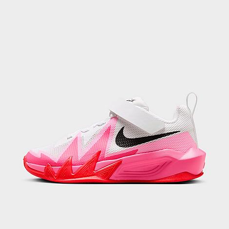 Little Kids S. T. Dynamite Basketball Shoes in White/Tropical Pink/Pinksicle
