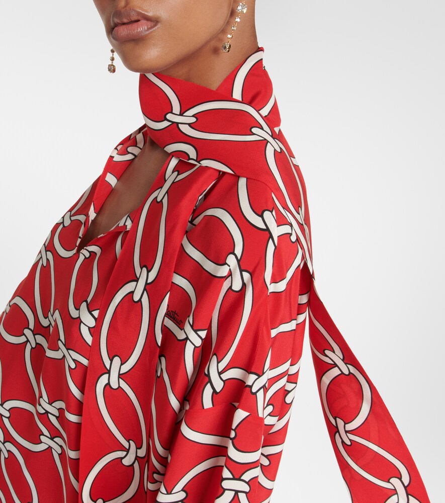 Chain 1967 silk blouse