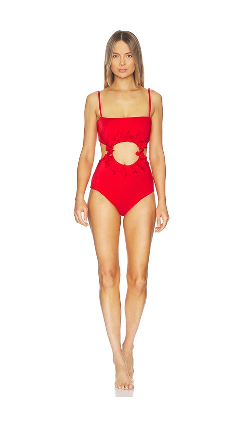Ancora Caliza One Piece Swimsuit in Red. - M also in