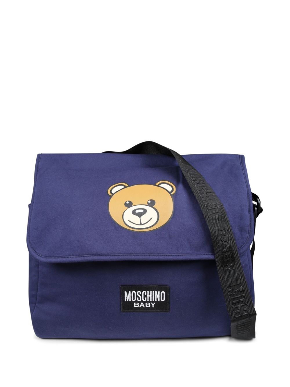 Teddy Bear changing bag - Blue