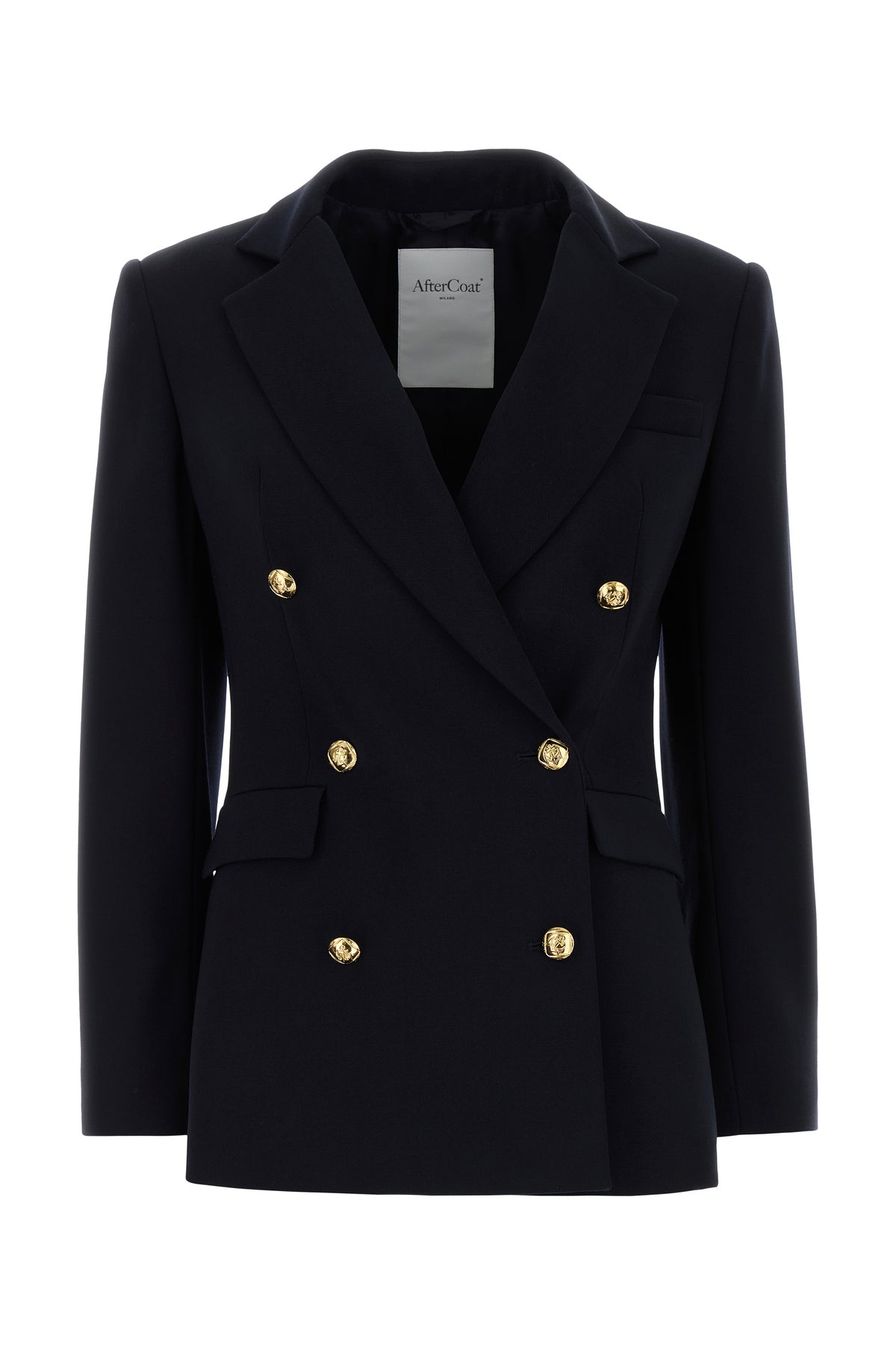 AFTERCOAT Midnight blue wool blazer