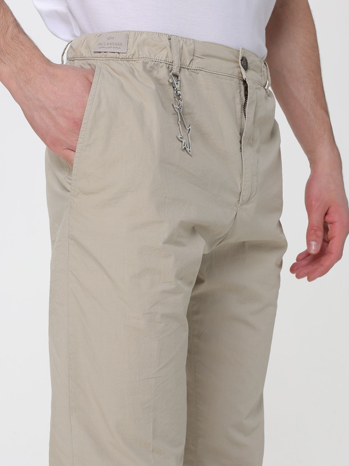 Pants Men color Beige