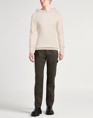 Lab Man Sweater Ivory Size S Merino Wool, Polyamide, Cashmere