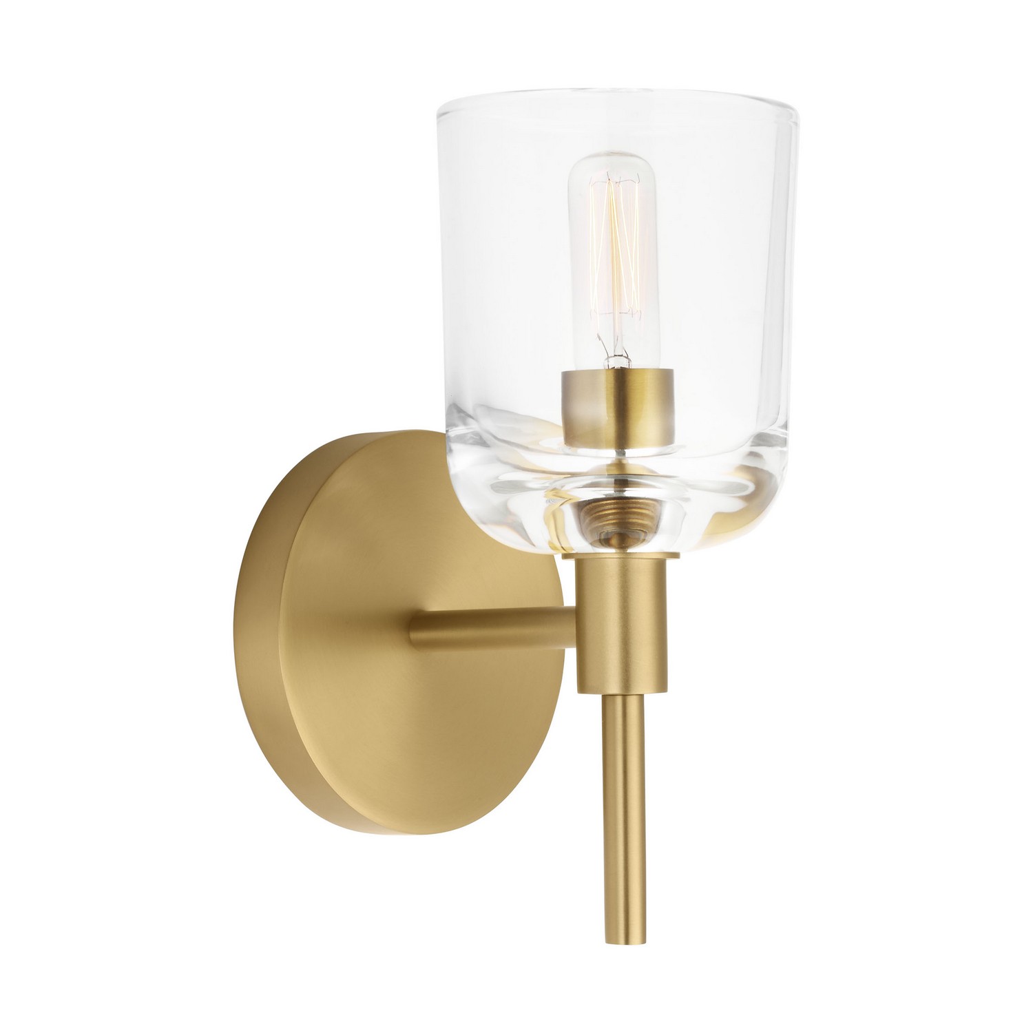 Burnished Brass Wall Sconce from the Hartley Collection