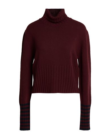 Woman Cardigan Burgundy Size 2 Wool