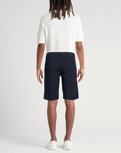 Man Shorts & Bermuda Shorts Midnight blue Size 33 Cotton, Elastane