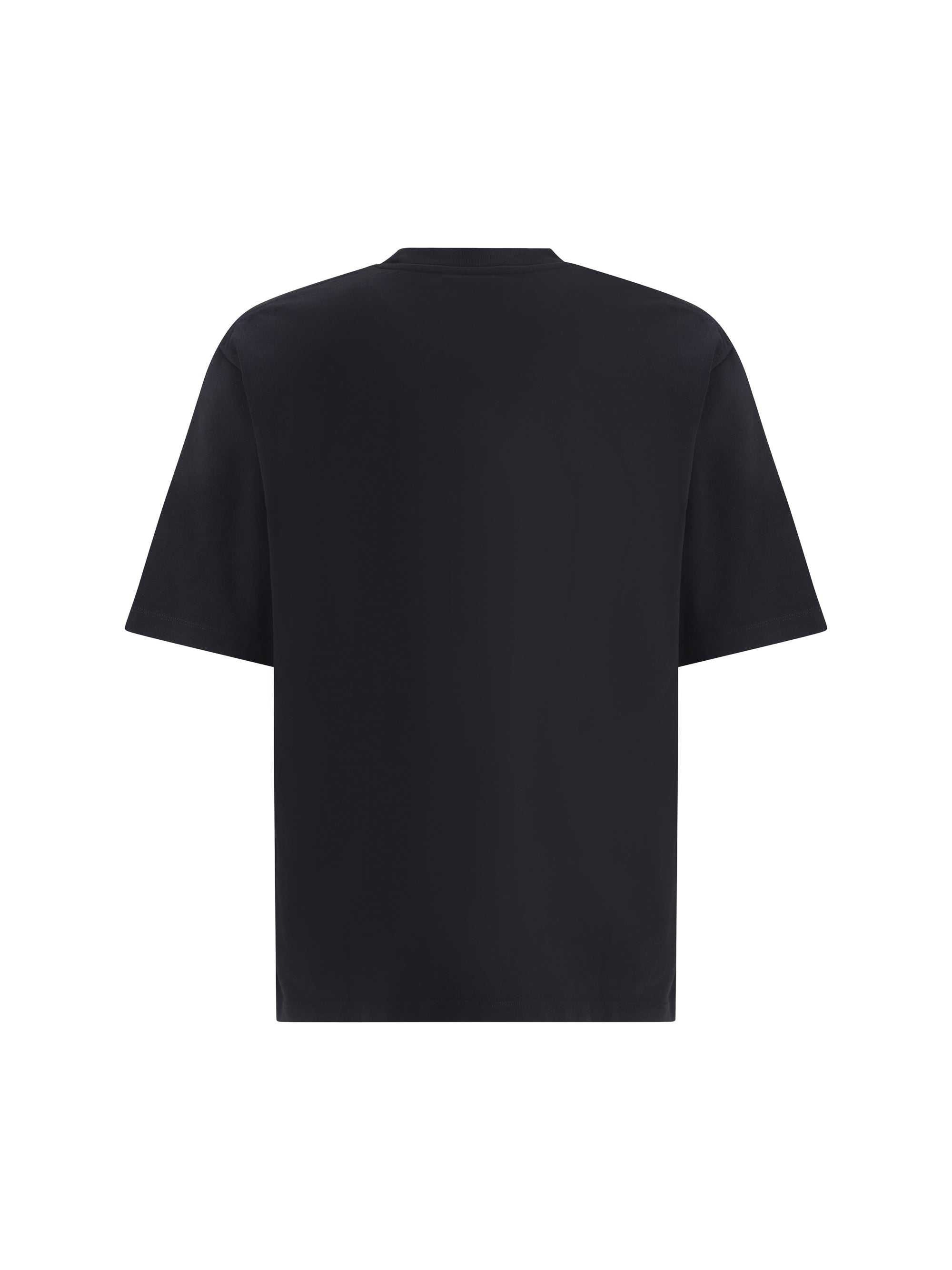 Embroidered Logo T-Shirt — Black