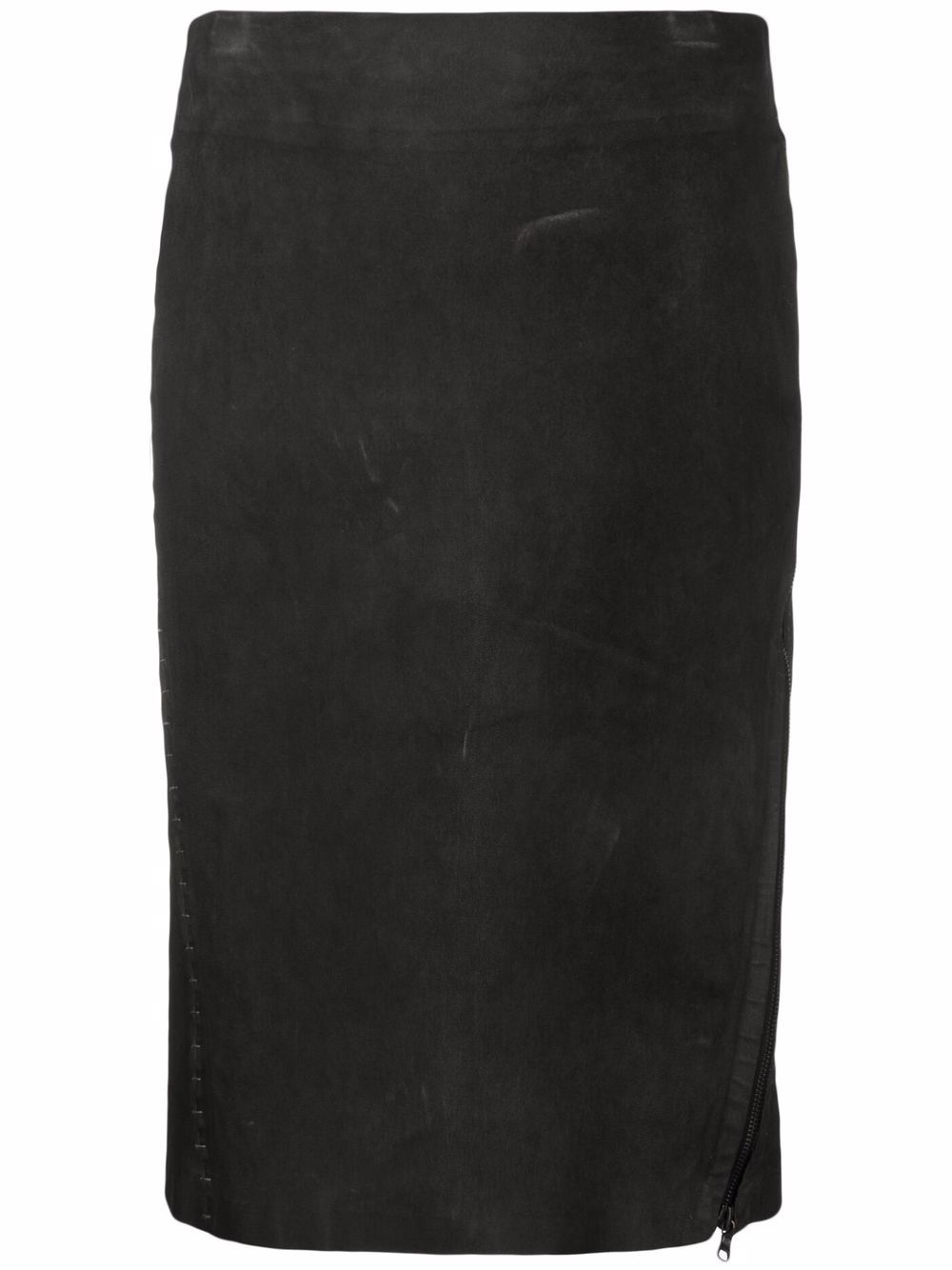 Side-slit skirt - Grey