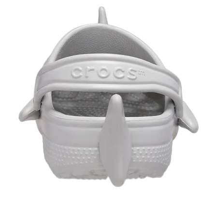 (GS) Classic I AM Shark Clogs 'Grey'