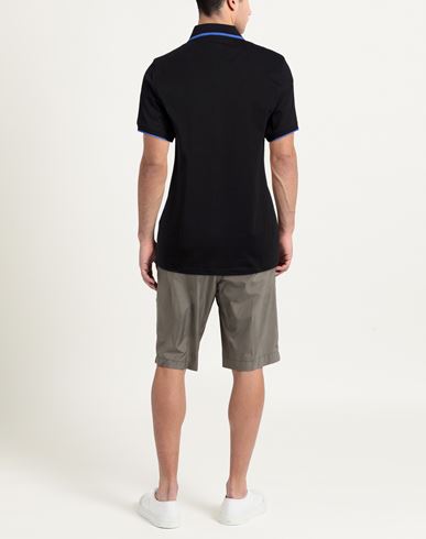 Man Polo shirt Black Size M Cotton