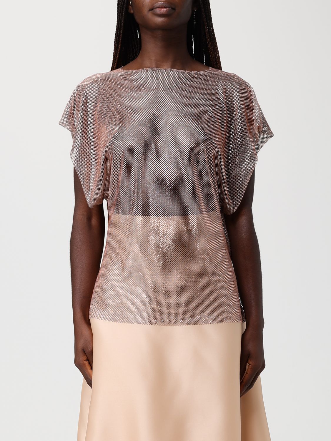 Top Woman color Grey