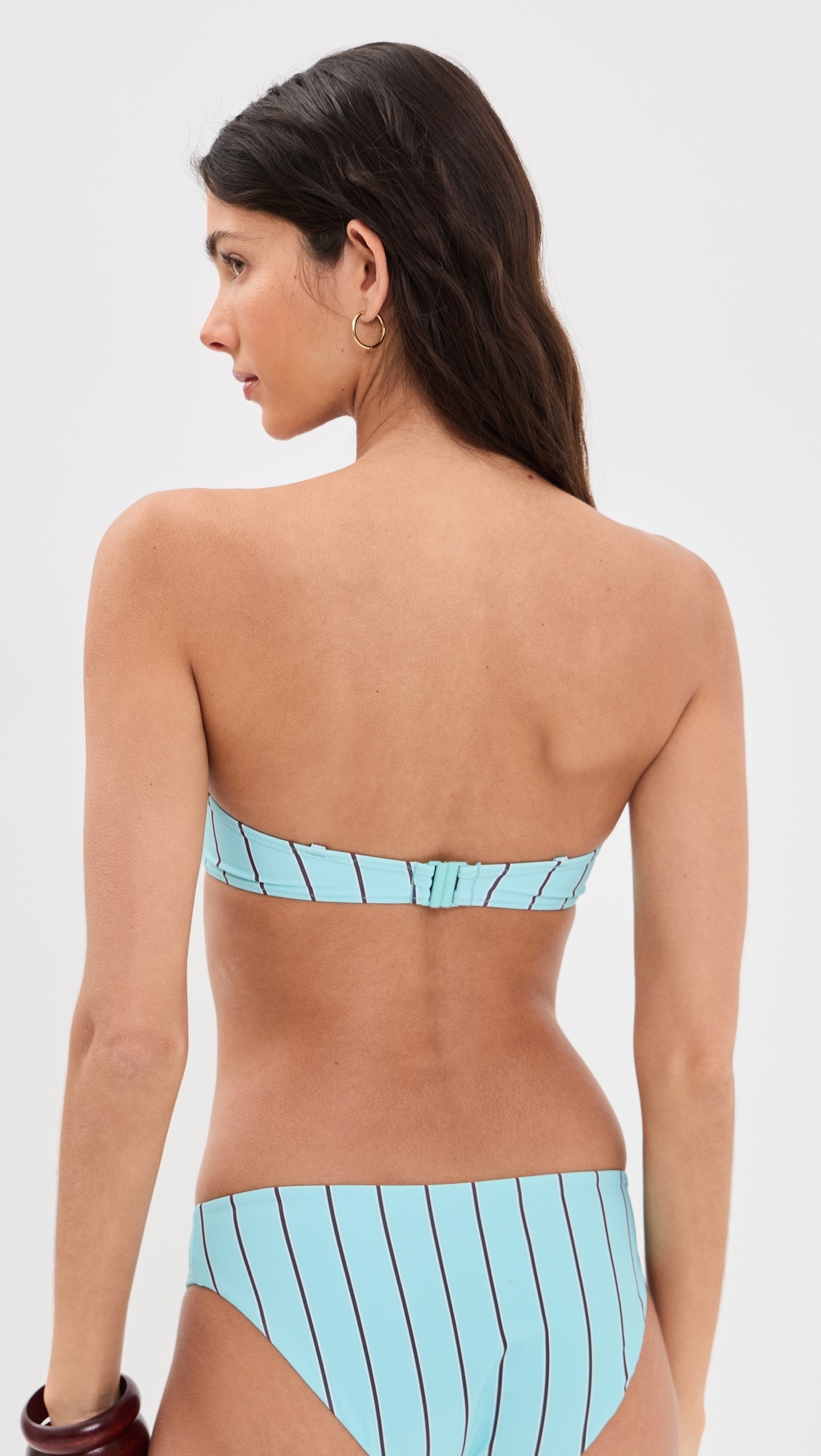 Jo Balconette Bikini Top Pool Stripe