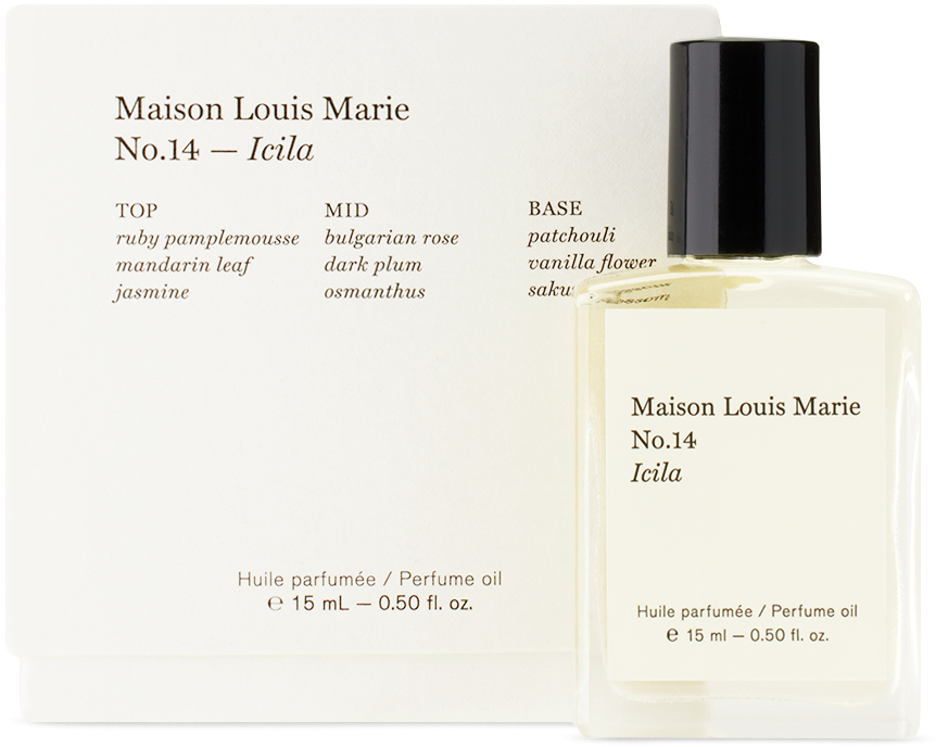Maison Louis Marie No.14 Icila Perfume Oil, 15 mL