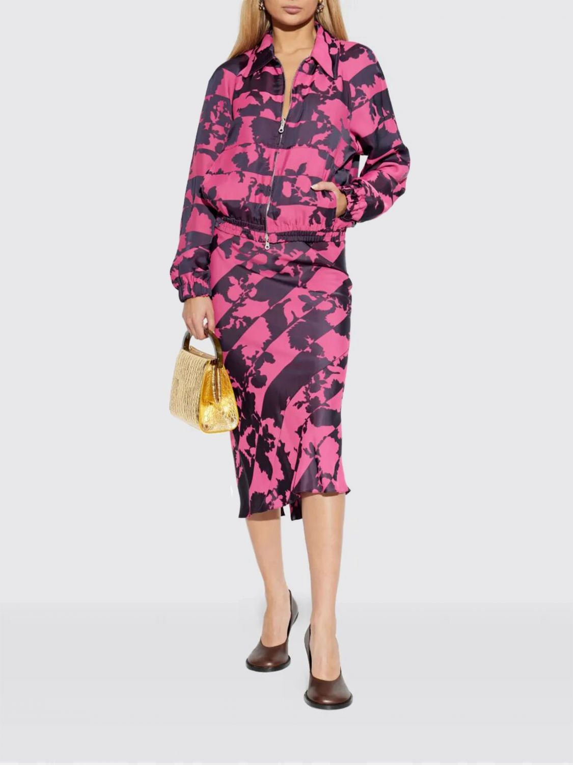 Skirt Woman color Pink