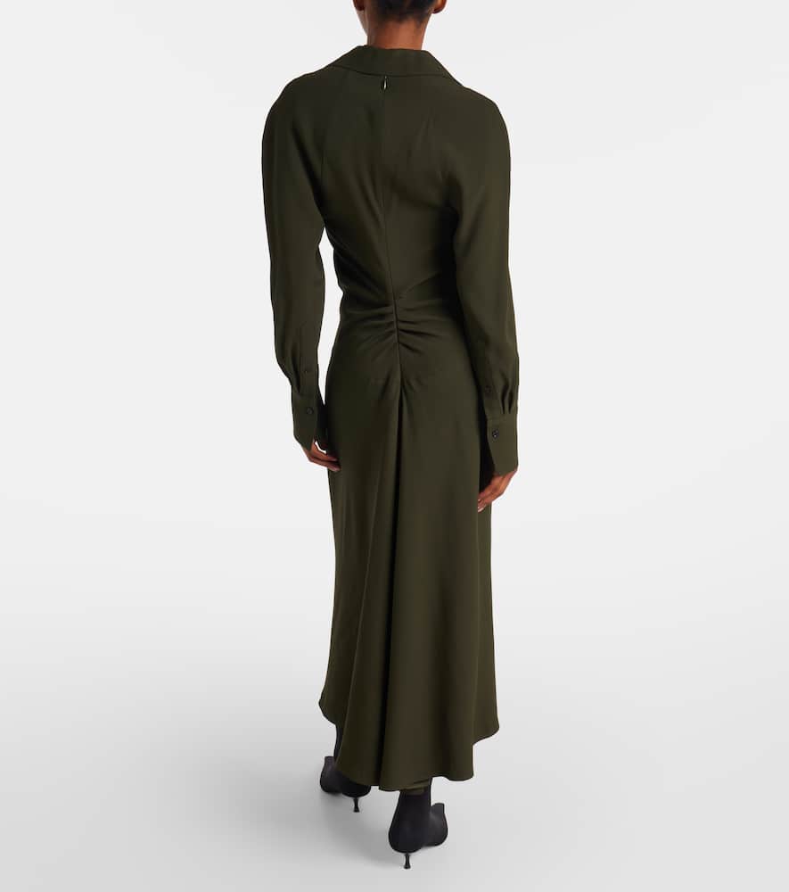 Asymmetric midi dress
