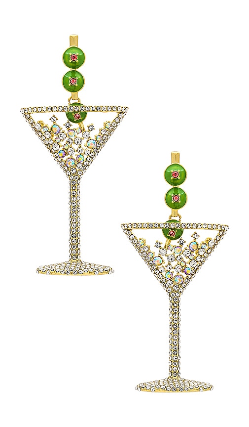 BaubleBar STATEMENT-OHRRINGE DIRTY MARTINI in Metallic Gold