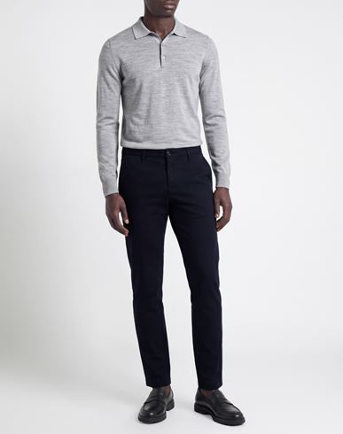 Man Pants Midnight blue Size 30 Viscose, Polyamide, Elastane