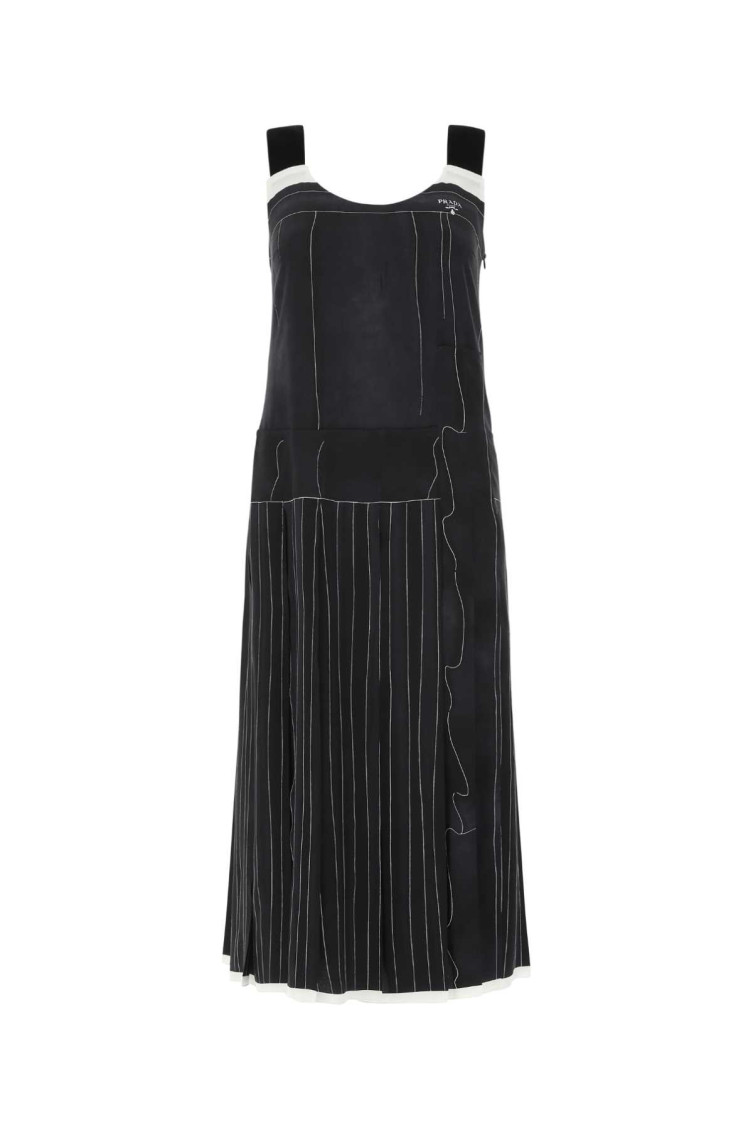 Printed Silk Dress