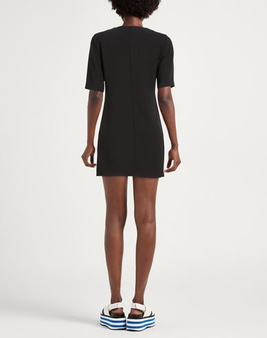 Woman Mini dress Black Size 10 Polyester, Elastane