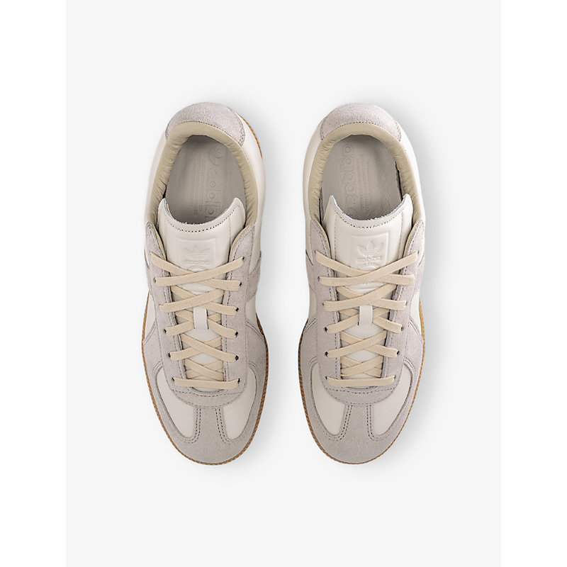 Mens Bw Army Leather and Suede Trainers