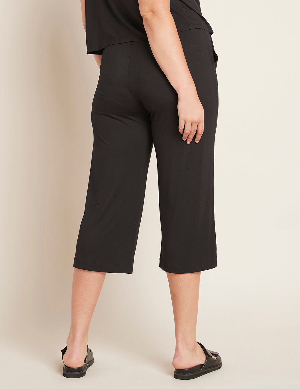 Downtime Crop Pants - Black