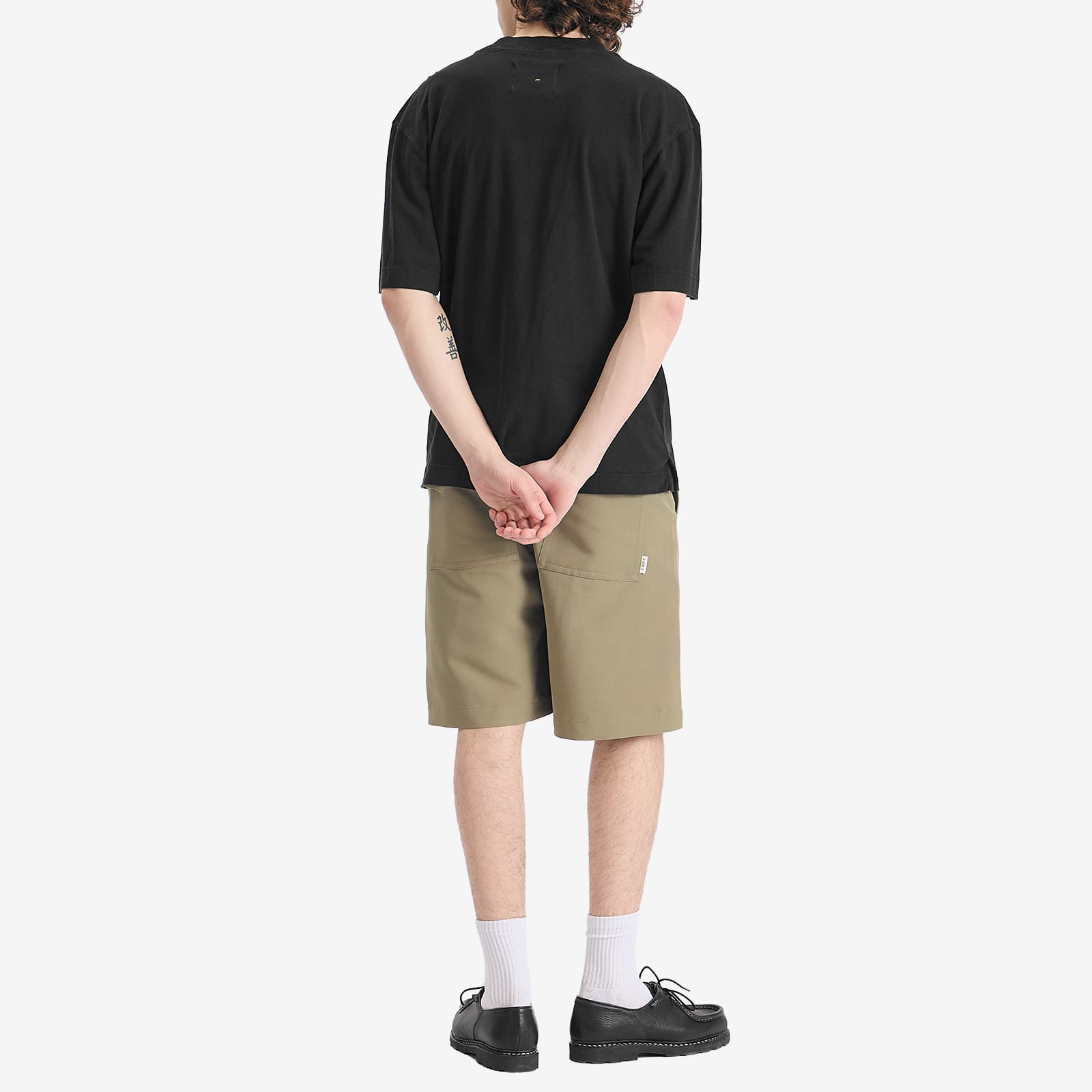 MHL by Margaret Howell Men's Simple T-Shirt in Black